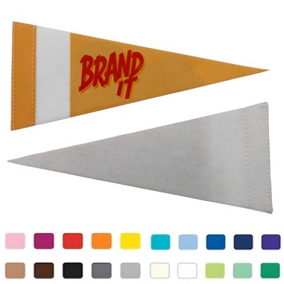 8" x 18" Full Color Felt Pennant